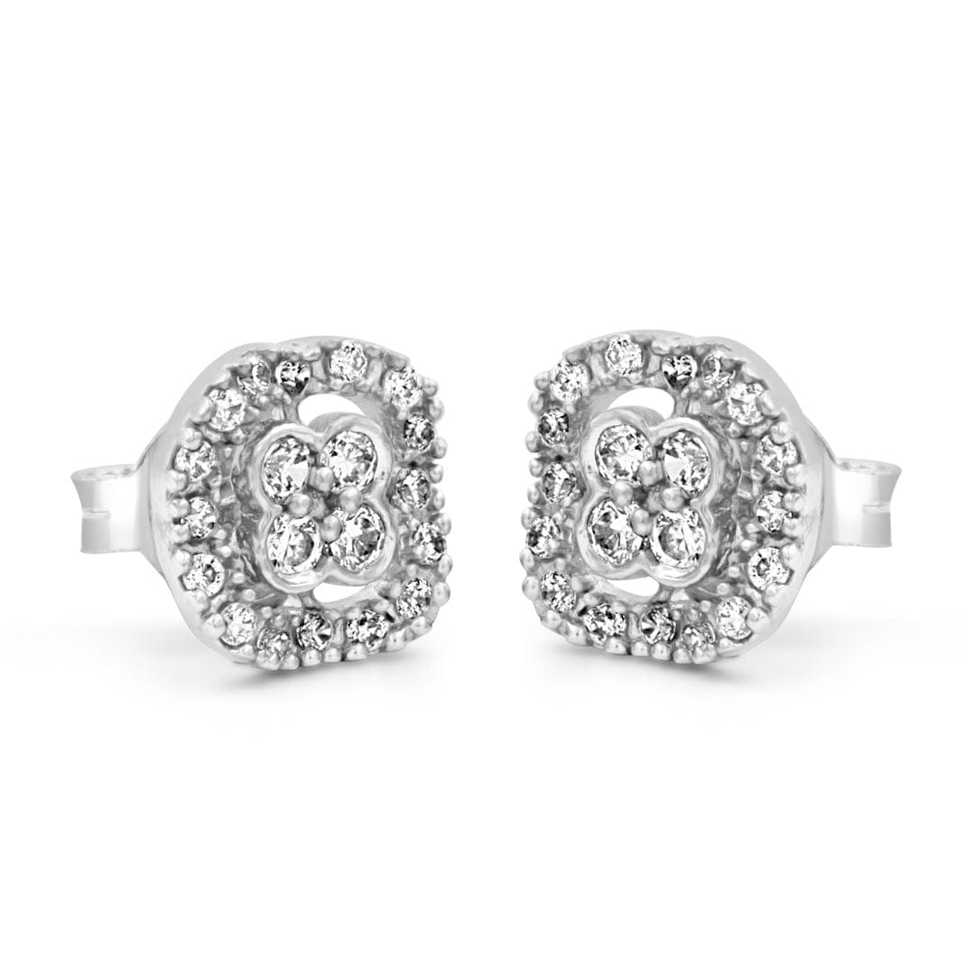 Zarkan Bold Buds Silver Studs - Image 3