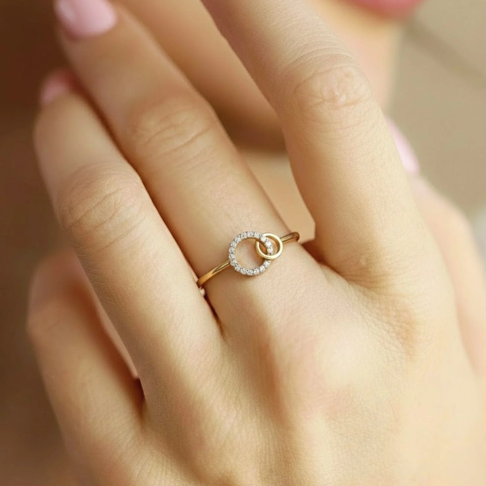 Hallmark Silver Love Loop Promise Sterling Ring - Image 2