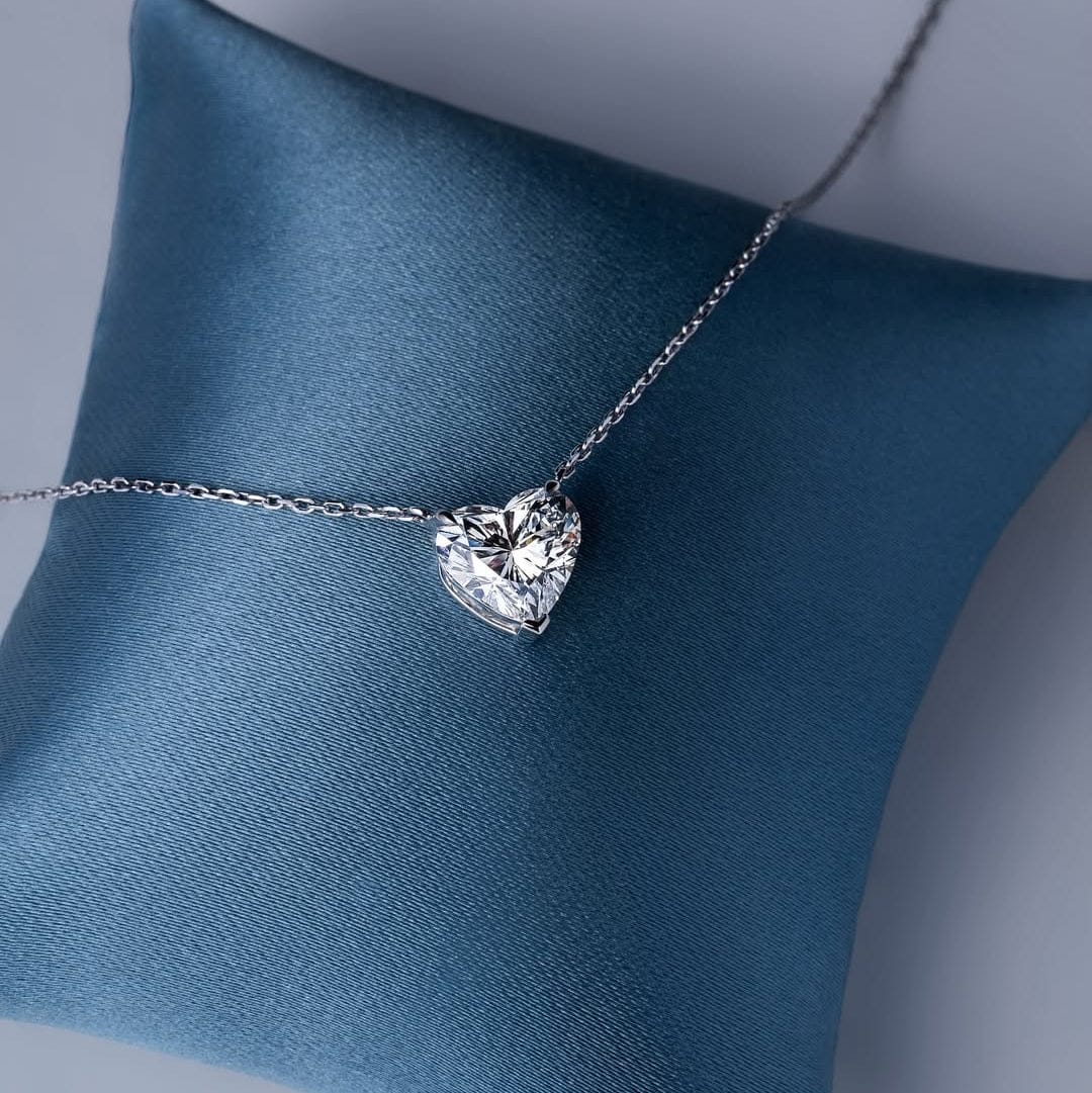 Hallmark Silver Minimal Heart Pendant - Image 2