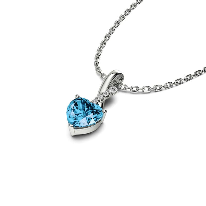 Hallmark Silver Twist Heart Cut Sterling Silver Pendant - Image 3