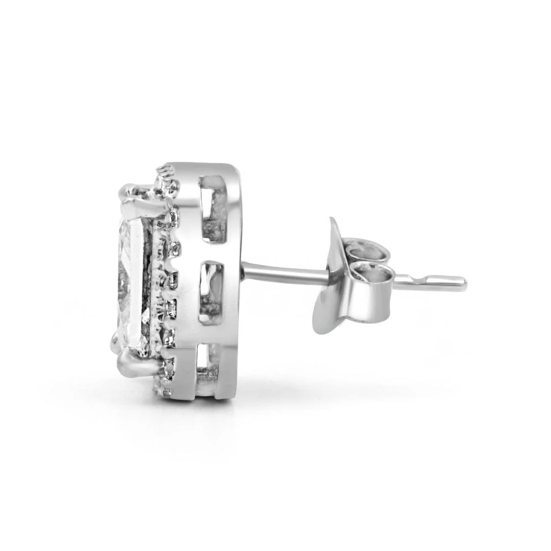 Zarkan Ice Pop Silver Studs - Image 4