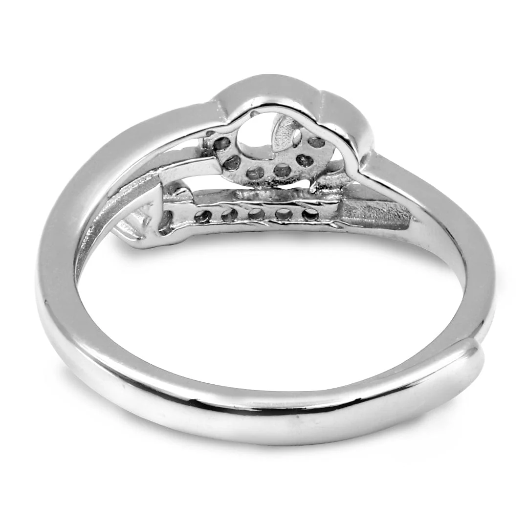 Zarkan Linked Classic Silver Sterling Ring - Image 5