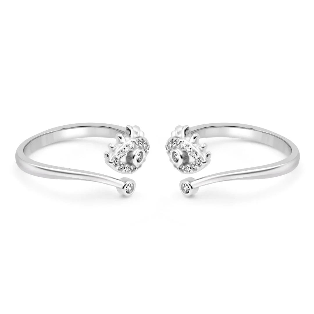Zarkan The Enlightening Eye Silver Toe Rings - Image 4