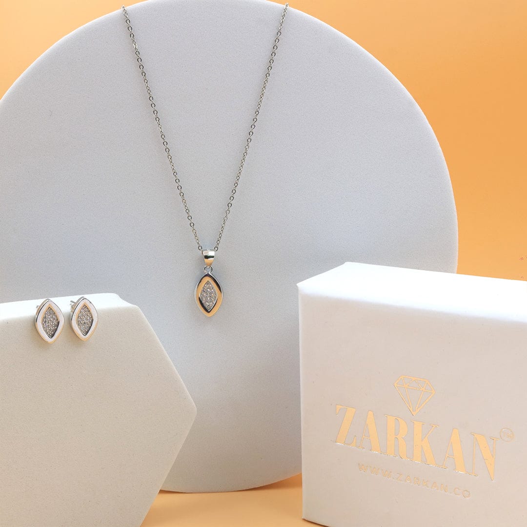 Zarkan The Eye of Queen Silver Jewelry Set - Image 6