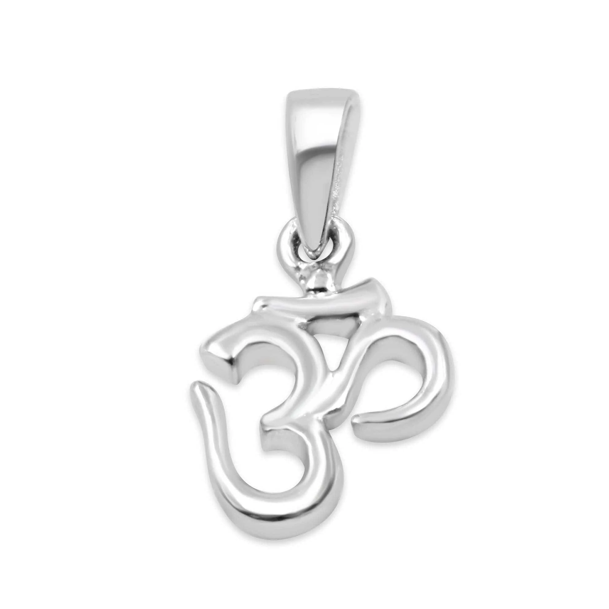 Zarkan 925 Silver OM Pendant With Chain - Image 3