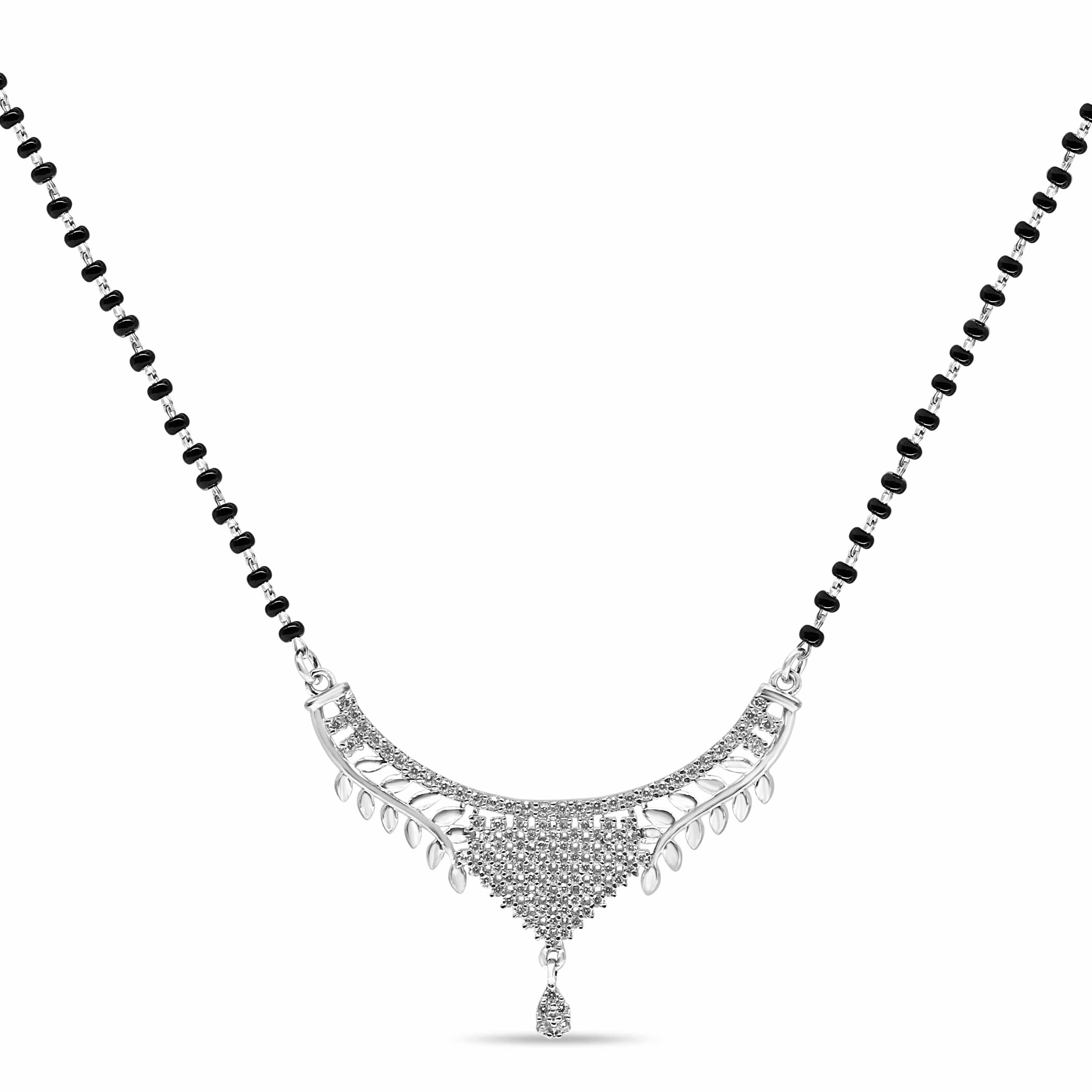 Zarkan 925 Silver Traditional Mangalsutra - Image 2